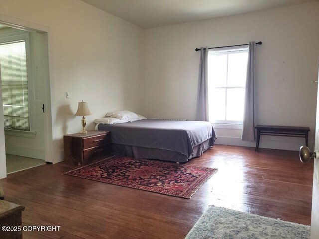 1 Fort Seward Dr, Haines, AK 99827 - bedroom with wood finished floors and baseboards