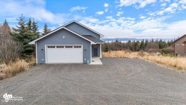 885 Soundview Ave, Homer, AK 99603 - garage featuring gravel driveway