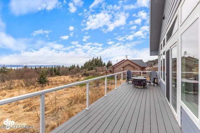 885 Soundview Ave, Homer, AK 99603 - view of deck