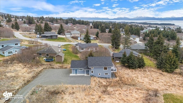 885 Soundview Ave, Homer, AK 99603 - bird's eye view with a residential view