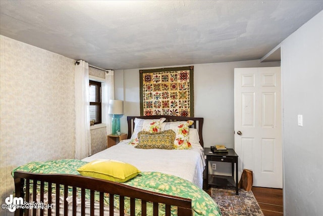 3669 Pullen Cir, Eagle River, AK 99577 - bedroom with wood finished floors