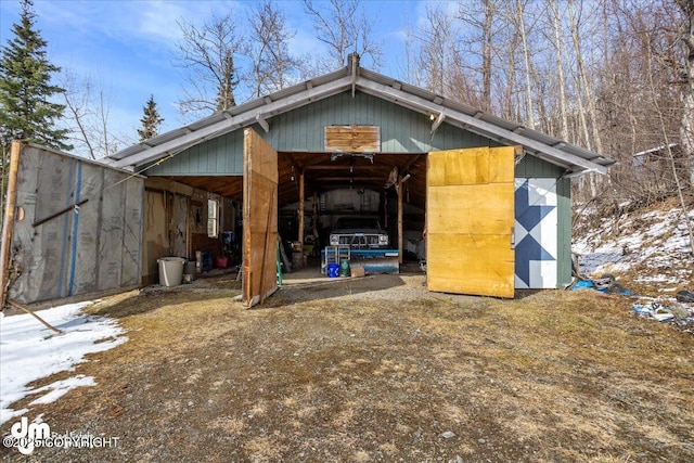 3669 Pullen Cir, Eagle River, AK 99577 - view of pole building