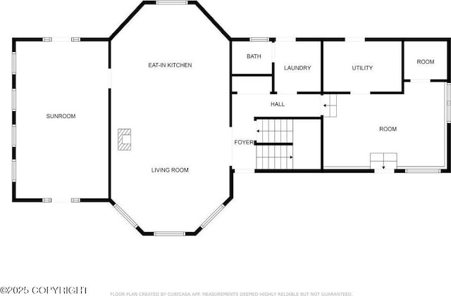 10912 Wolf Trail Cir, Seward, AK 99664 - view of room layout