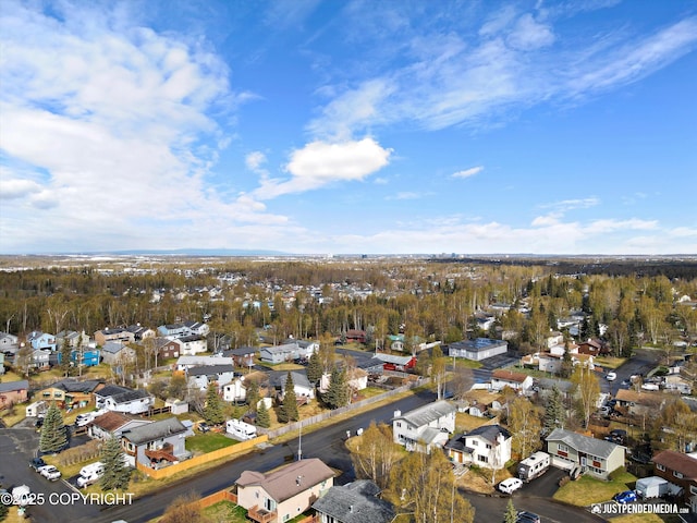 3810 Midvale Cir, Anchorage, AK 99507 - aerial view featuring a residential view