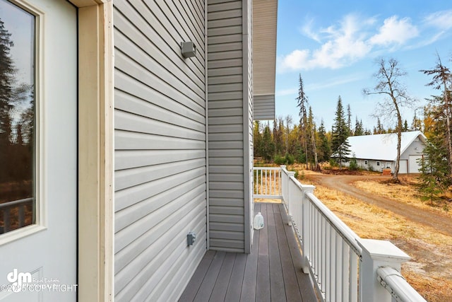 29425 Fools Gold St, Soldotna, AK 99669 - view of deck