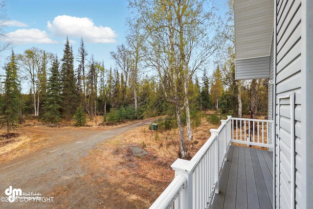 29425 Fools Gold St, Soldotna, AK 99669 - view of deck