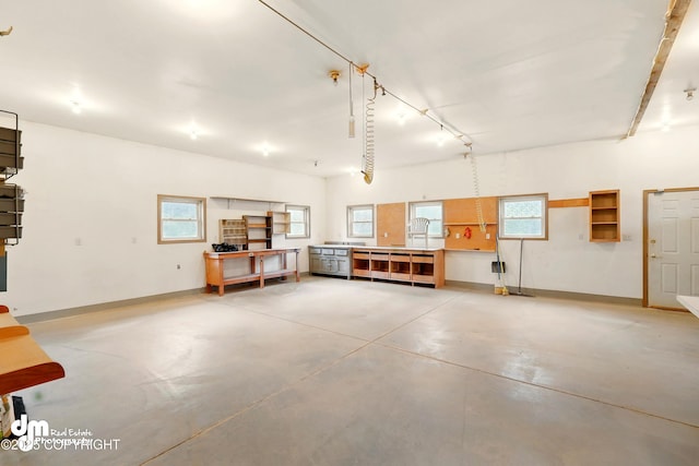 29425 Fools Gold St, Soldotna, AK 99669 - garage with baseboards