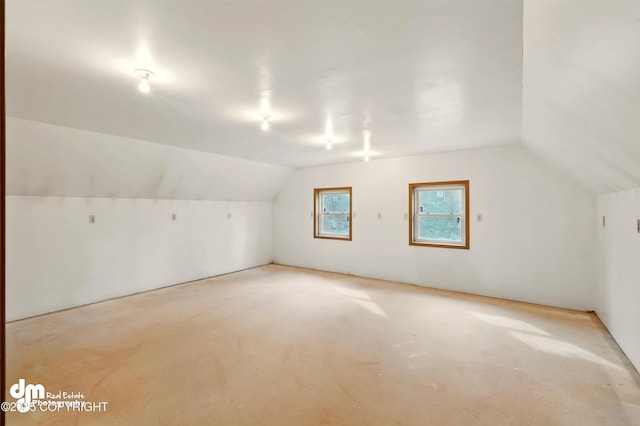 29425 Fools Gold St, Soldotna, AK 99669 - bonus room featuring vaulted ceiling and concrete flooring