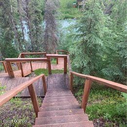 35290 Fisherman Rd, Soldotna, AK 99669 - view of wooden deck