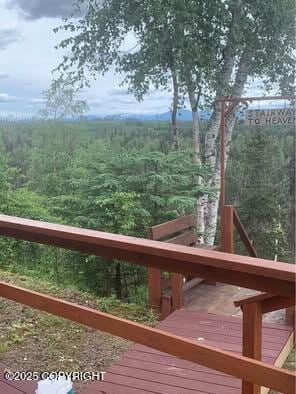 35290 Fisherman Rd, Soldotna, AK 99669 - view of wooden terrace