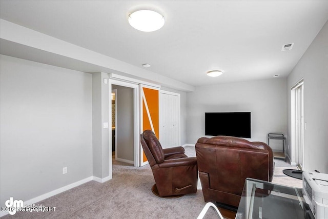 3412 Red Rock Ct, Anchorage, AK 99502 - interior space with baseboards, visible vents, and carpet