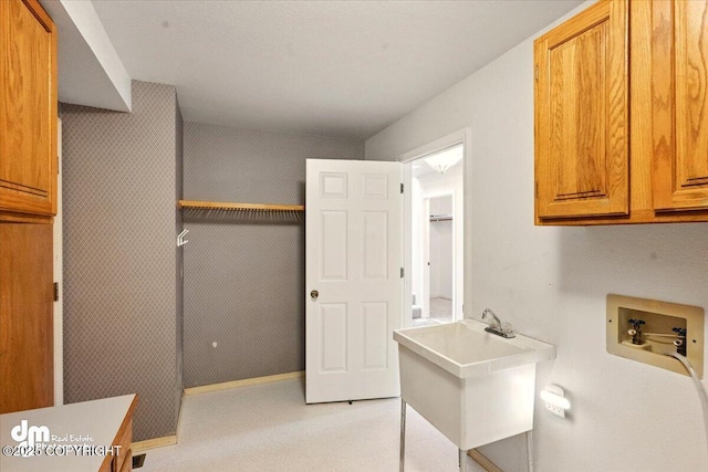 12100 Woodway Cir, Anchorage, AK 99516 - washroom with cabinet space and washer hookup