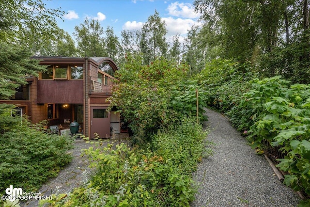 view of property exterior