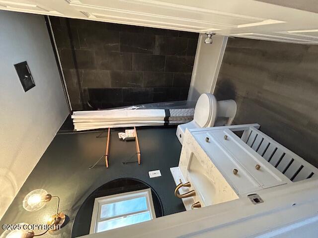 entry to storm shelter