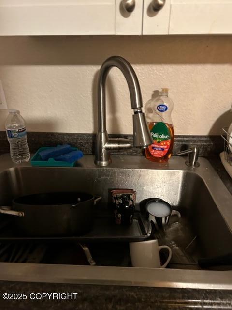 kitchen view of a sink