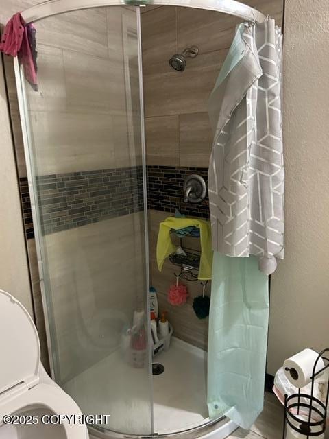full bath with a stall shower