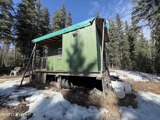 view of property exterior