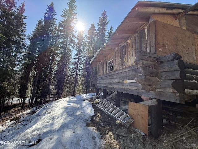 view of side of home