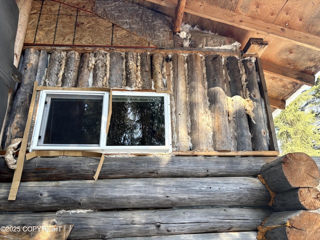 view of details