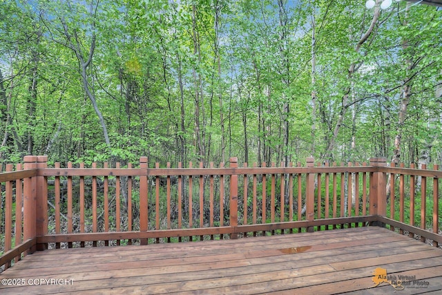 5900 E Liberty Ct, Wasilla, AK 99654 - view of deck