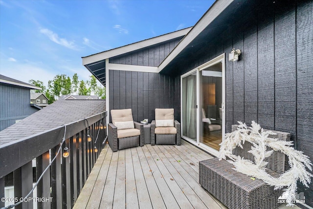13050 Curry Ridge Cir, Eagle River, AK 99577 - view of wooden terrace