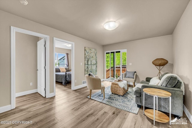 13050 Curry Ridge Cir, Eagle River, AK 99577 - living area with wood finished floors and baseboards