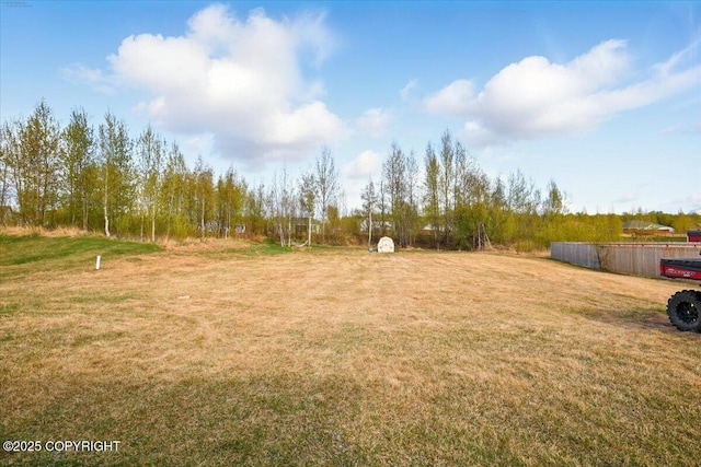 2153 S Withers Rd, Wasilla, AK 99654 - view of yard