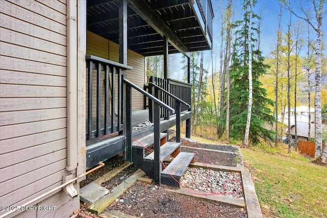 view of property exterior