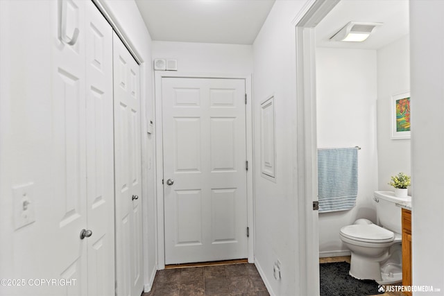 1734 Concord Hill Dr, Anchorage, AK 99515 - hallway featuring visible vents