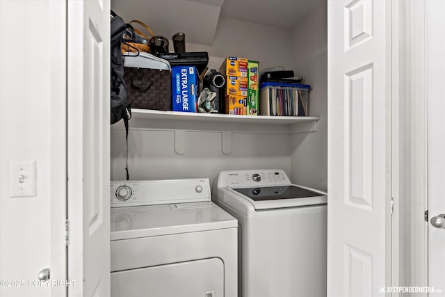 1734 Concord Hill Dr, Anchorage, AK 99515 - clothes washing area with washer and dryer and laundry area
