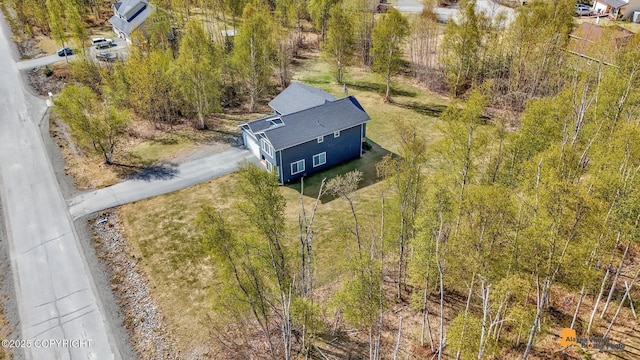 3690 S Granite Ln, Wasilla, AK 99654 - aerial view of property and surrounding area
