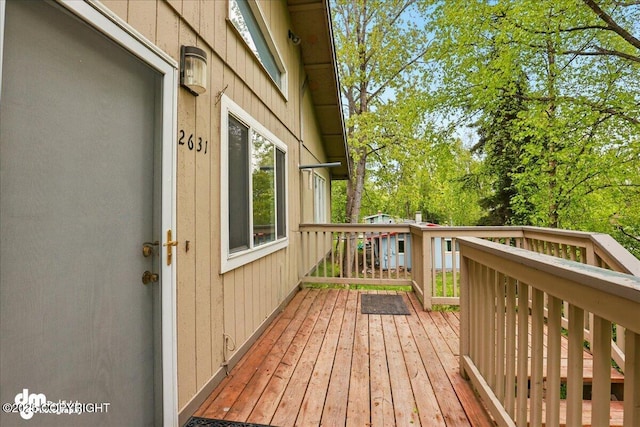 2631 Palmer Ct # C6, Anchorage, AK 99508 - view of deck