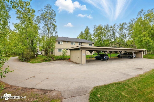 2631 Palmer Ct # C6, Anchorage, AK 99508 - view of front of property with covered parking