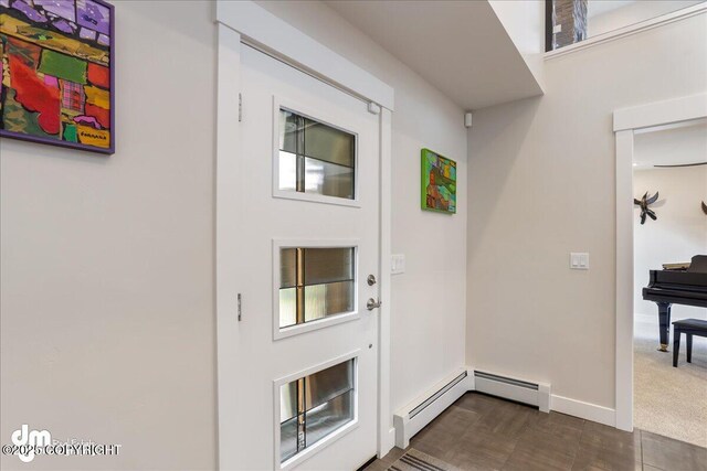 interior space with baseboards