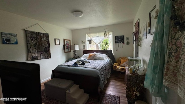 17225 Kimeluk St, Ninilchik, AK 99639 - bedroom with wood finished floors