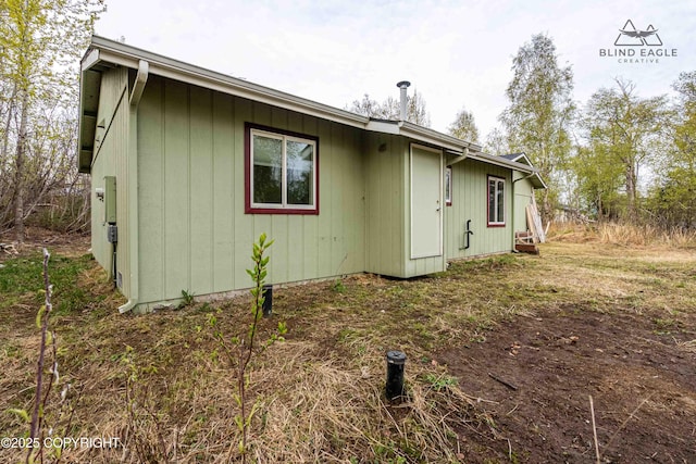 view of side of property