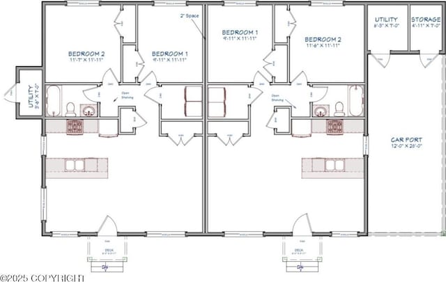 1205 N Williwaw Way, Wasilla, AK 99654 - view of layout