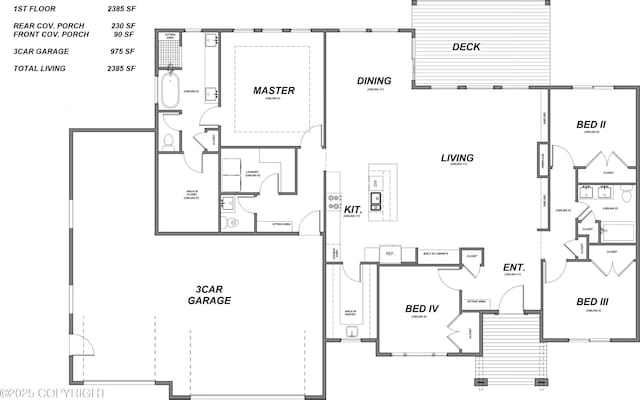 2600 S Sanctuary Dr, Wasilla, AK 99654 - view of home floor plan