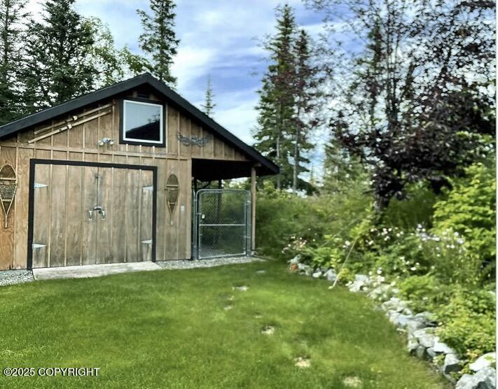 10141 Middlerock Rd, Anchorage, AK 99507 - view of outdoor structure