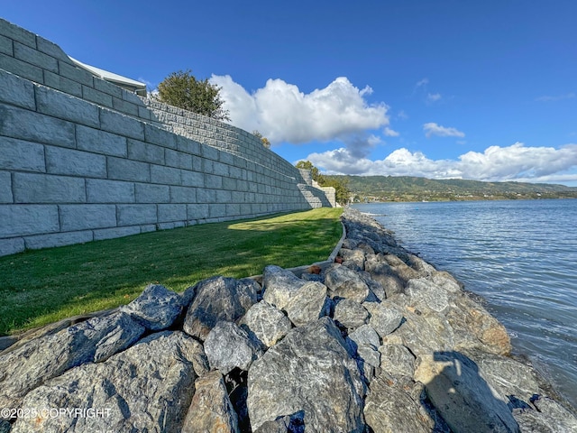 property view of water