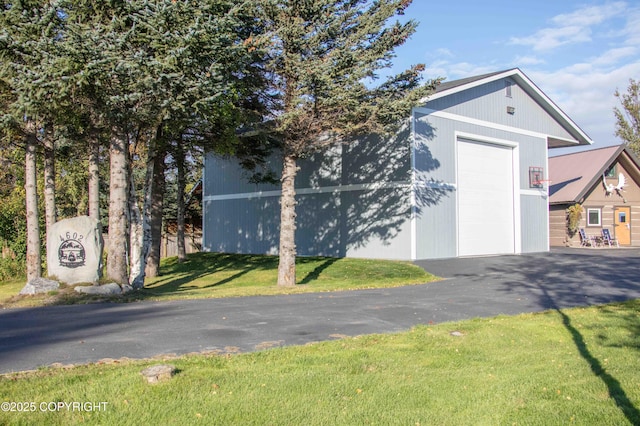 view of outbuilding with an outdoor structure