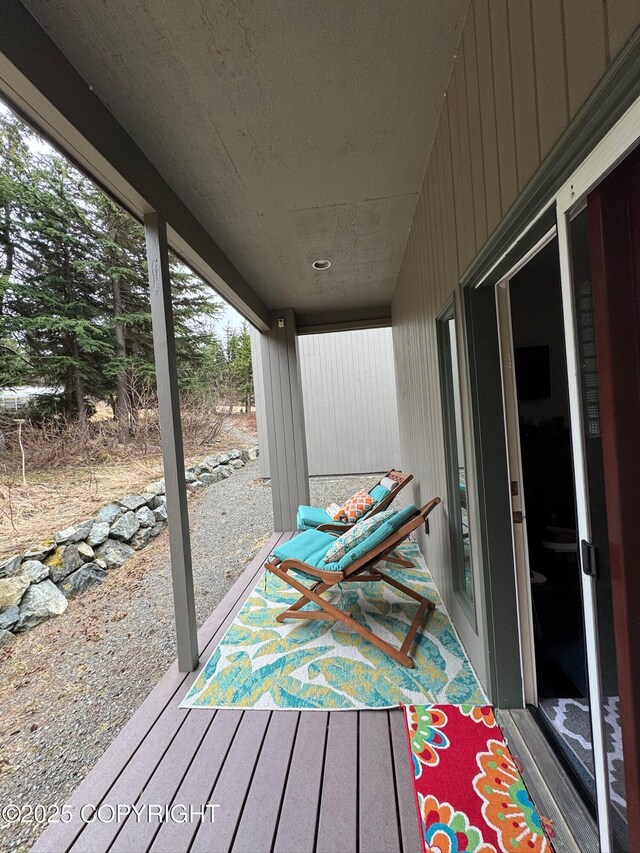 7041 Potter Hts, Anchorage, AK 99516 - view of deck