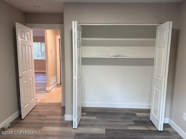 view of closet