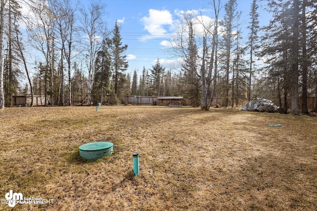 view of yard