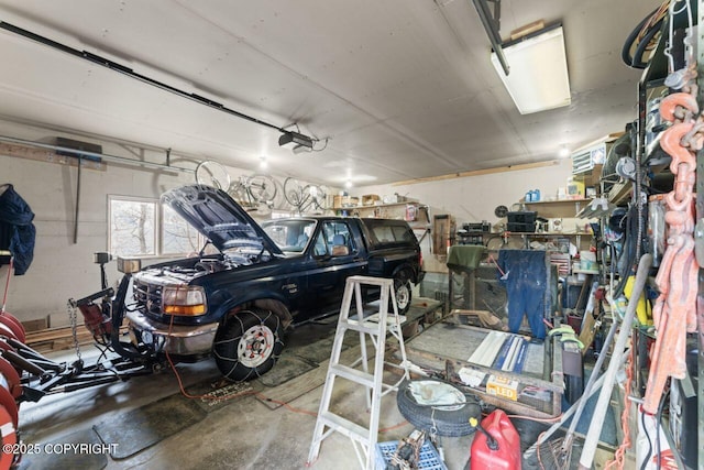 23675 Glacier View Dr, Eagle River, AK 99577 - view of garage