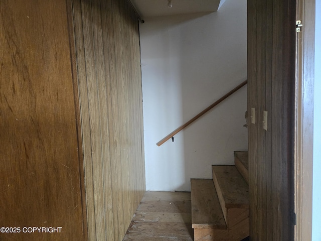 view of stairs