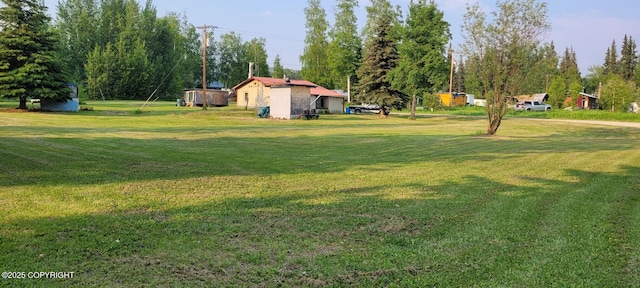 869 Bouton Ct, Fairbanks, AK 99712 - view of green lawn