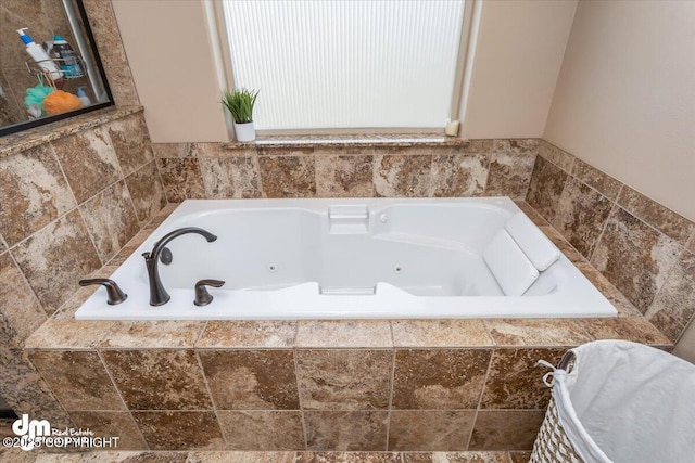 7865 S Settlers Bay Dr, Wasilla, AK 99623 - full bathroom with a tub with jets