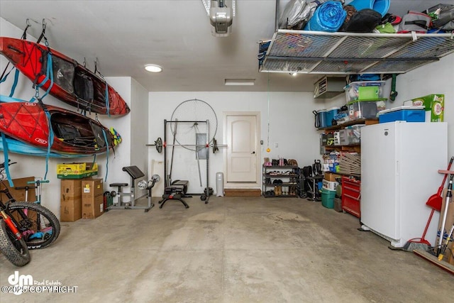 7865 S Settlers Bay Dr, Wasilla, AK 99623 - garage with a garage door opener