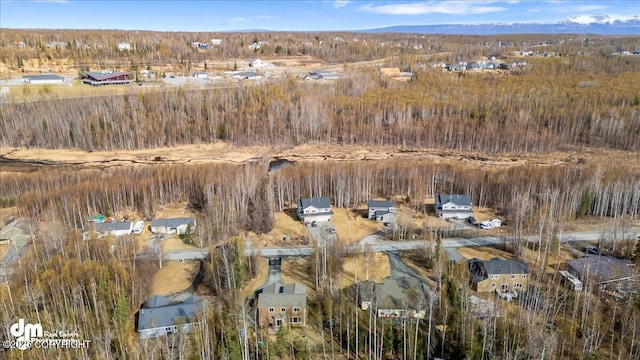 7865 S Settlers Bay Dr, Wasilla, AK 99623 - drone / aerial view featuring a water view